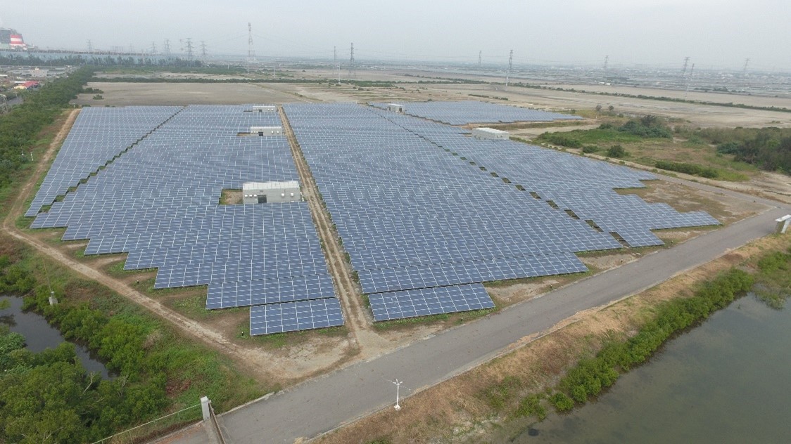 台電公司高雄永安太陽光電廠